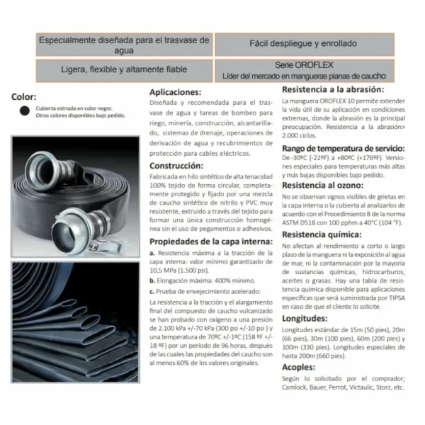detalles oroflex 10