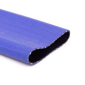 Manguera plana azul